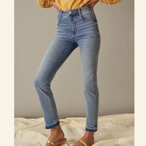 Anthropologie Pilcro High Rise Cigarette Medium Wash Jeans Denim Casual Size 30